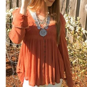 Free people peasant top
